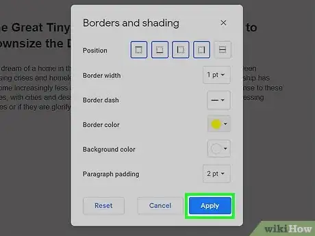 Image intitulée Put a Box Around Text in Google Docs Step 13