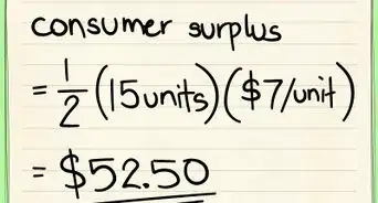 calculer le surplus du consommateur