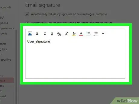 Image intitulée Add a Signature in Microsoft Outlook Step 5