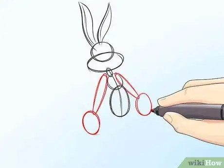 Image intitulée Draw Bugs Bunny Step 3