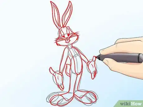 Image intitulée Draw Bugs Bunny Step 9