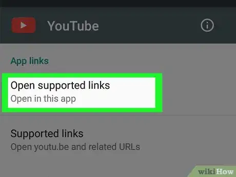 Image intitulée Open YouTube Links in App on Android Step 7