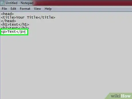 Image intitulée Write an HTML Page Step 8