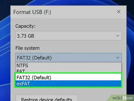 Image intitulée Format FAT32 Step 7