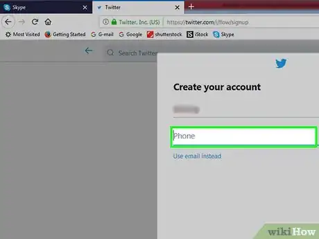 Image intitulée Make a Twitter Account Step 4