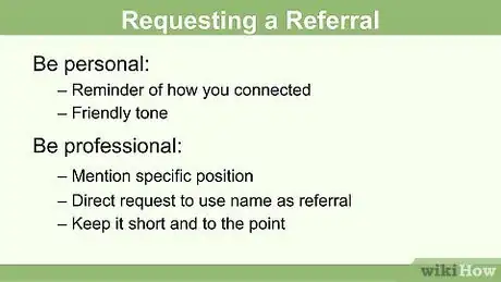 Image intitulée Include a Referral in a Cover Letter Step 3