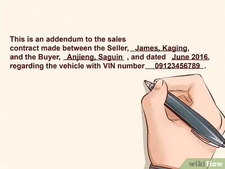 Image intitulée Write a Contract for Selling a Car Step 13