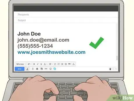 Image intitulée Introduce Yourself Via Email Step 12