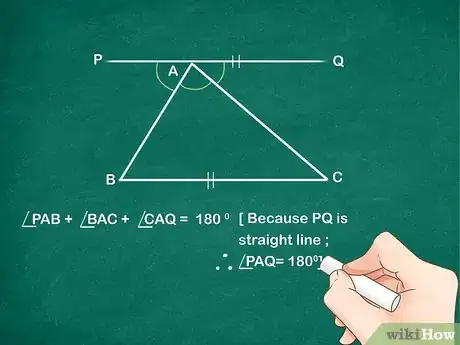 Image intitulée Prove the Angle Sum Property of a Triangle Step 2