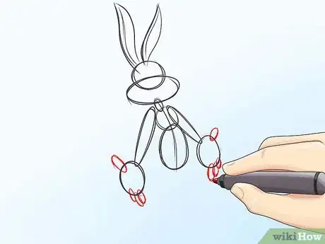 Image intitulée Draw Bugs Bunny Step 4