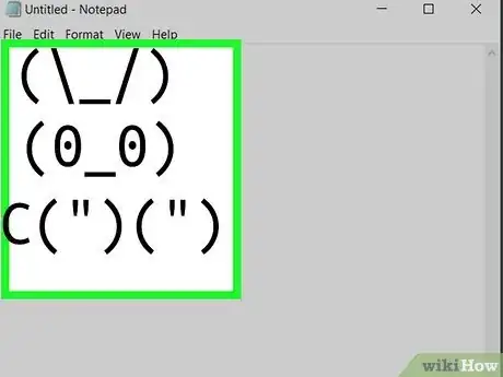 Image intitulée Make a Bunny by Typing Characters on Your Keyboard Step 8