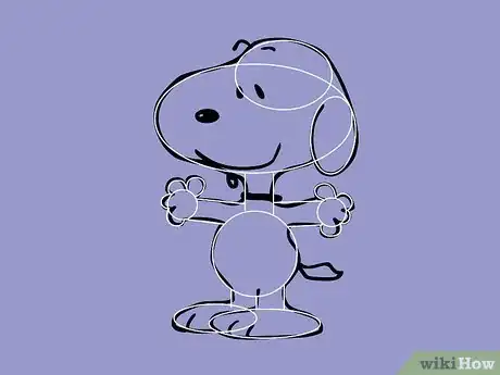 Image intitulée Draw Snoopy Step 25