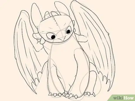 Image intitulée Draw Toothless Step 10