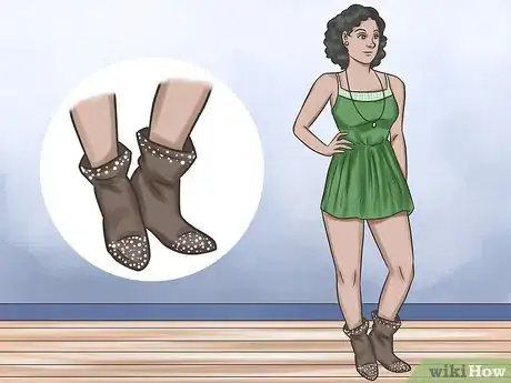 Image intitulée Wear Ankle Boots With Dresses Step 18