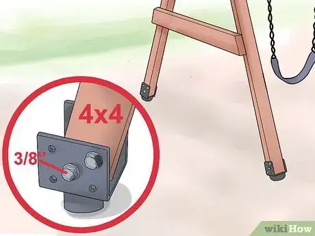 Image intitulée Anchor a Swing Set Step 15