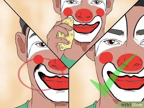 Image intitulée Face Paint a Clown Step 6