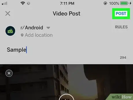 Image intitulée Upload Videos to Reddit Step 18