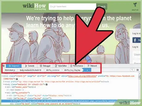 Image intitulée Use the Inspect Element in Mozilla Firefox Step 4