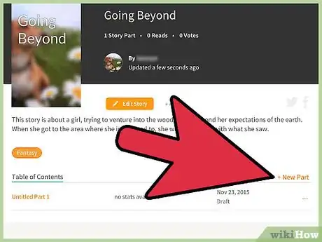 Image intitulée Post Stories on Wattpad Step 16