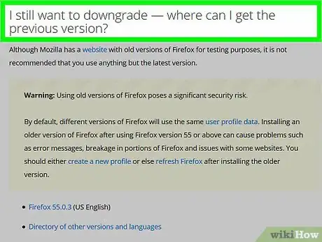 Image intitulée Downgrade Firefox Step 2