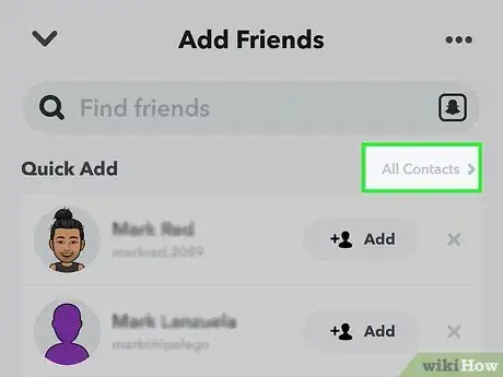 Image intitulée Add Friends on Snapchat Step 9