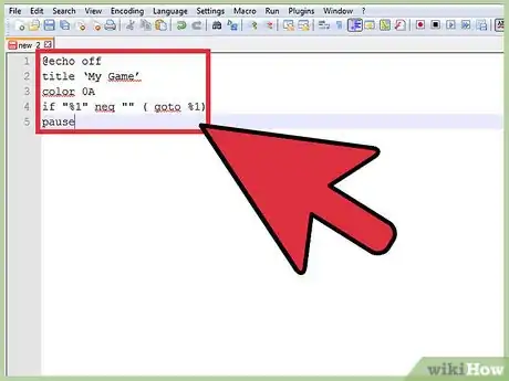 Image intitulée Make a Video Game With Cmd Step 3