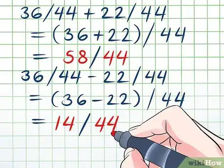 Image intitulée Add and Subtract Fractions With Unlike Denominators Step 7