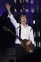 Paul McCartney on the Out There tour, April 2014