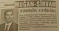 Congratulations of "Muğan-Şirvan" newspaper to the 70th anniversary of Budagov