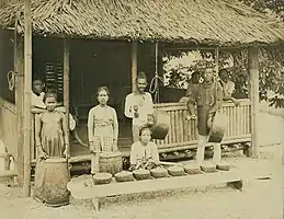 Sama-Bajau musicians at the Philippine Reservation of the Louisiana Purchase Exposition (1904)