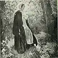 Shepherdess, from page 284 of "Studio international" (June 1912)" 24th Annual Exhibition, Chicago Art Institute.