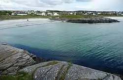 View of the Åkra coastline