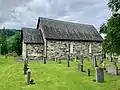 Part of the cemetery