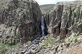 Çır waterfall, also known as Çır Şelalesi