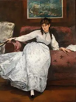Berthe Morisot (The rest), 1869, Rhode Island School of Design Museum, Providence