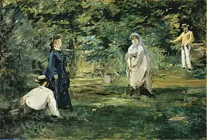 The Croquet Gameby Édouard Manet (1873)Städel Museum