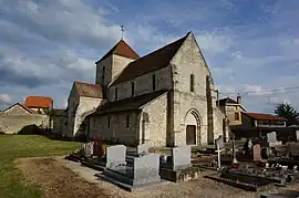 The church in Breuil-sur-Vesle