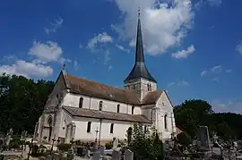 The church in Écury-sur-Coole