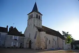 The Church of Saint-Ambroix, in Douadic