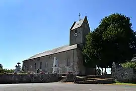 The church in Saint-André-de-Briouze