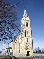 The church of Saint-Barthélémy