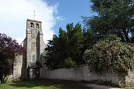 The church in Pré-Saint-Martin