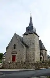 The Church of Saint-Nicodème, in Quily