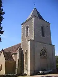 The church in Beuvron