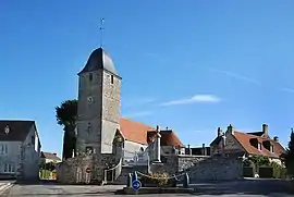 The church of Saint-Pierre in Giel-Courteilles