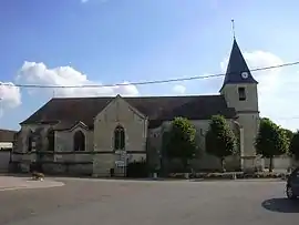 The church in Lignol-le-Château