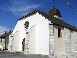 The church in Calmoutier