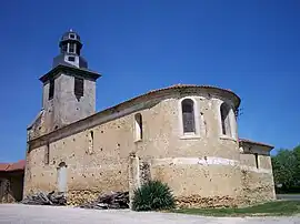 The church in Estampes