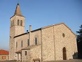 The church in Bozas