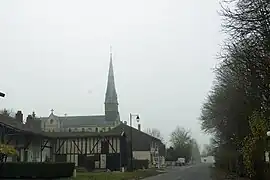 The church in Braux-Sainte-Cohière